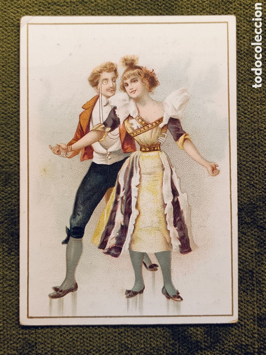 Coleccionismo cromos antiguos: ANTIGUO Y MUY RARO CROMO . DESTILERIA DE SAN JOSE . MIRAFLORES DEL PALO . MALAGA . 10&times;7 CM