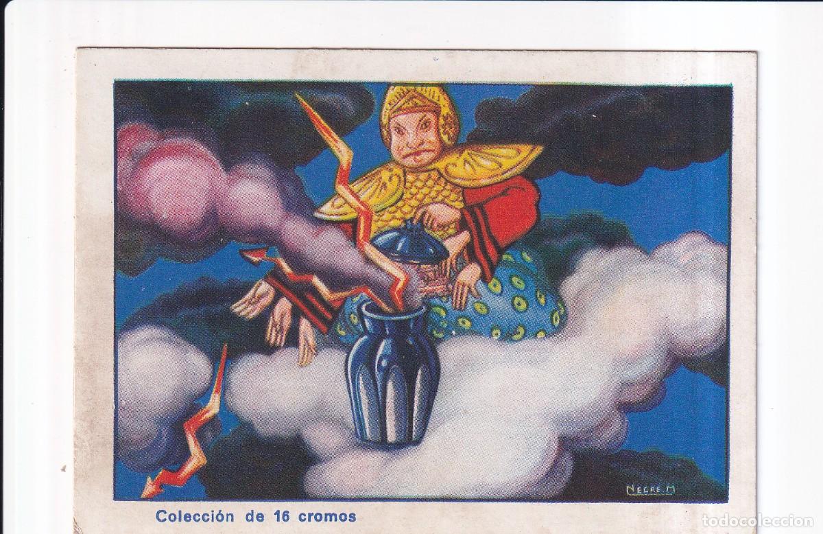 Coleccionismo cromos antiguos: EL JARRON MISTERIOSO : NUMERO III , CHOCOLATES SELECTOS EVARISTO JUNCOSA PA&Ntilde;ELLA