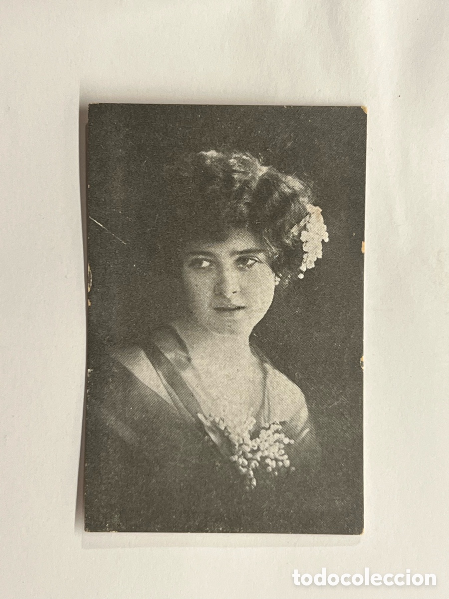Coleccionismo cromos antiguos: CROMO CHOCOLATE AMATLLER, Barcelona.. Mujer de perfil No.197