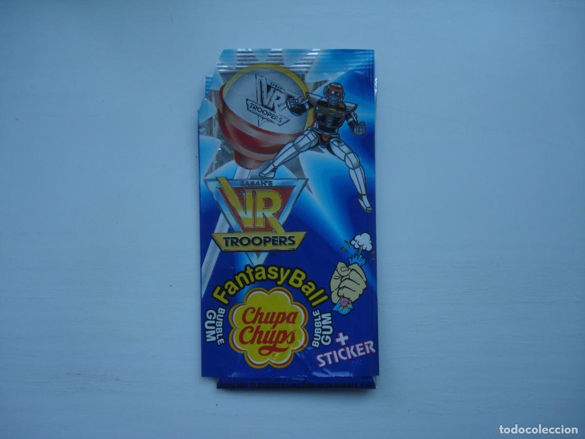 Colecionismo Cromos antigos: FANTASY BALL CHUPA CHUPS VR TROOPERS ENVOLTORIO CROMOS CHICLES! WRAPPER KAUGUMMI BUBBLE GUM!