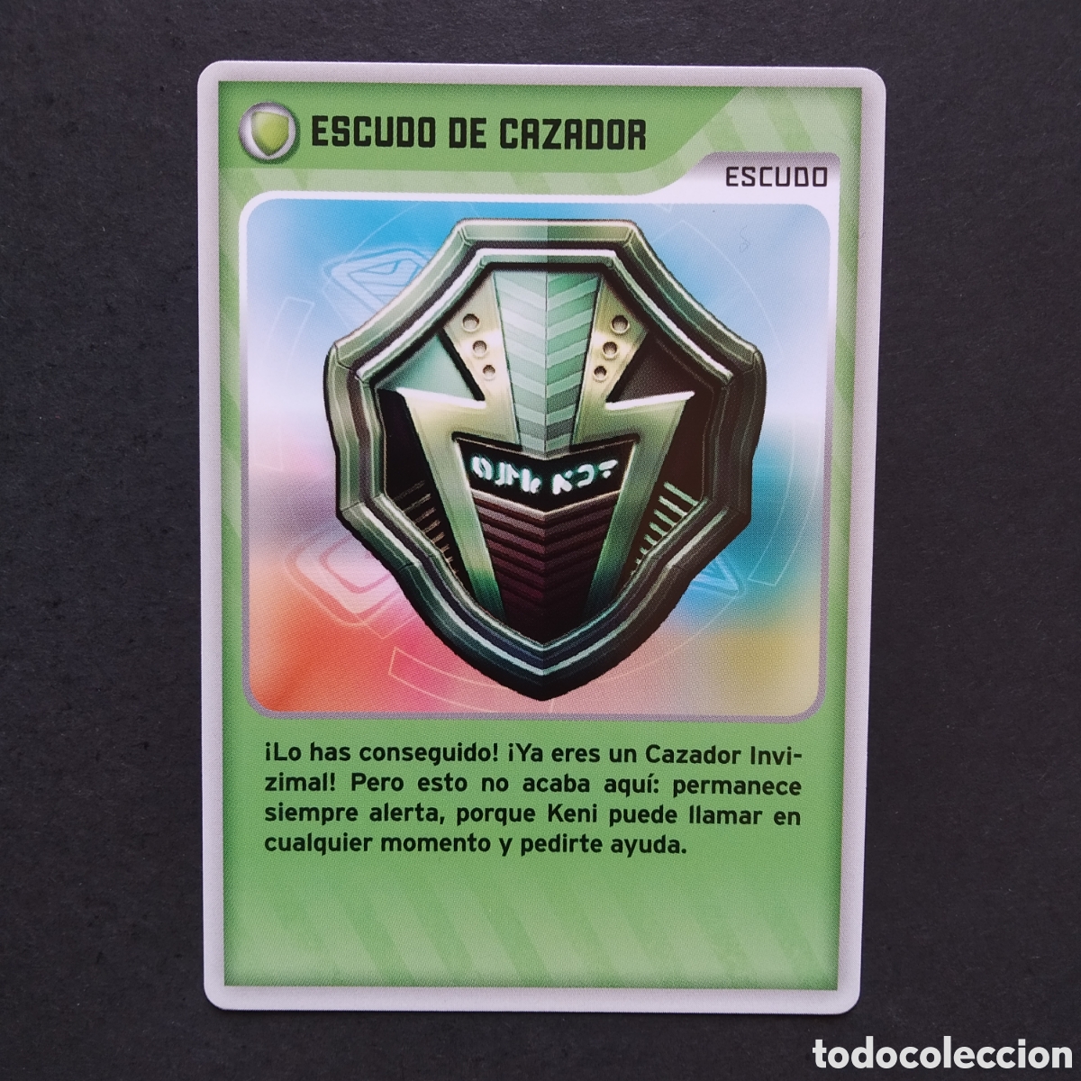 Coleccionismo cromos antiguos: CROMO - N&ordm; 467 - ESCUDO DE CAZADOR - INVIZIMALS, DESAFIOS OCULTOS - PANINI - A&Ntilde;O 2013