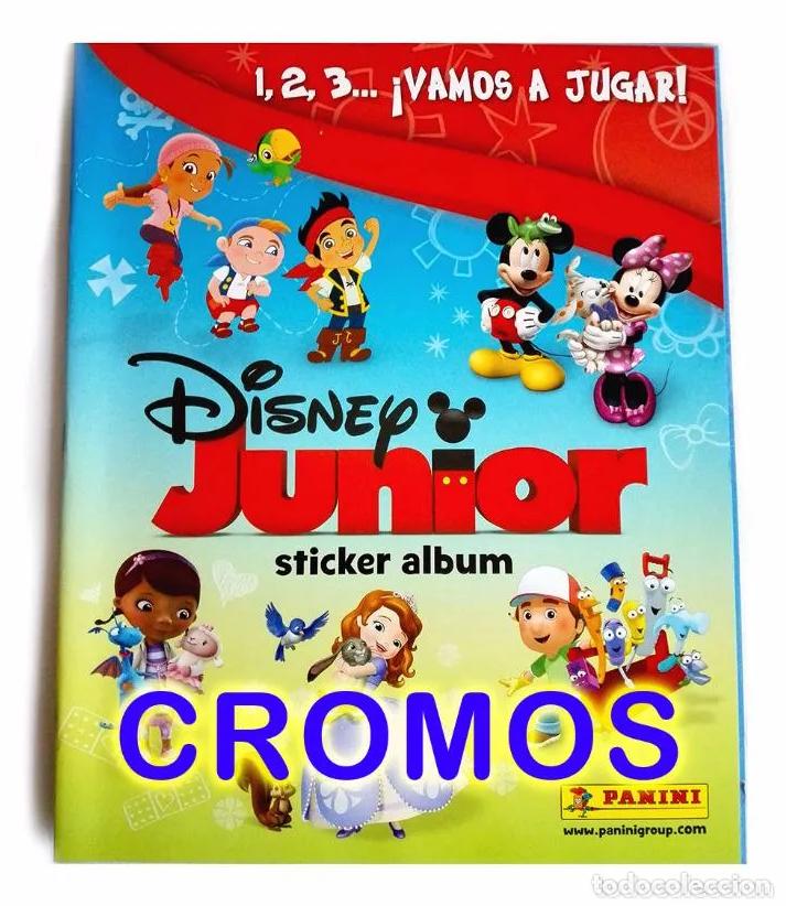 Coleccionismo cromos antiguos: Lote 103 cromos de Disney junior 1,2,3... vamos a jugar!, panini