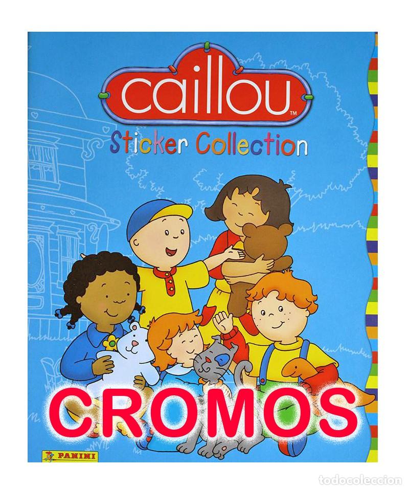 Coleccionismo cromos antiguos: Lote 91 cromos de Caillou, panini