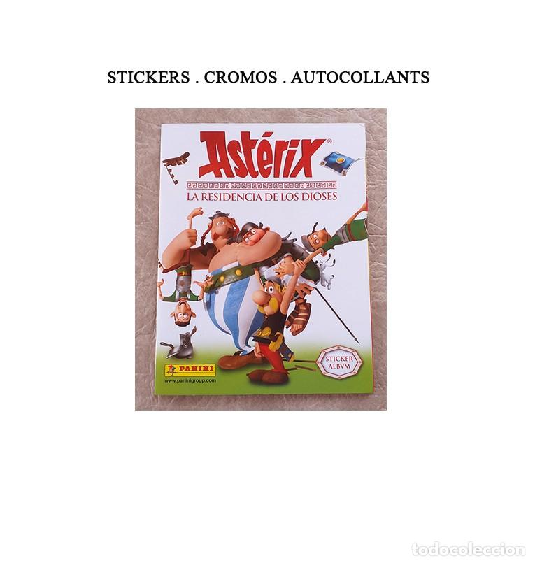 Collectable Antique Stickers: Lote de 140 cromos de Asterix la residencia de los dioses, panini