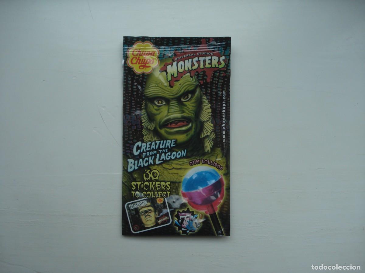 Coleccionismo cromos antiguos: CHUPA CHUPS MONSTERS ENVOLTORIO CROMOS CHICLES! WRAPPER KAUGUMMI BUBBLE GUM!