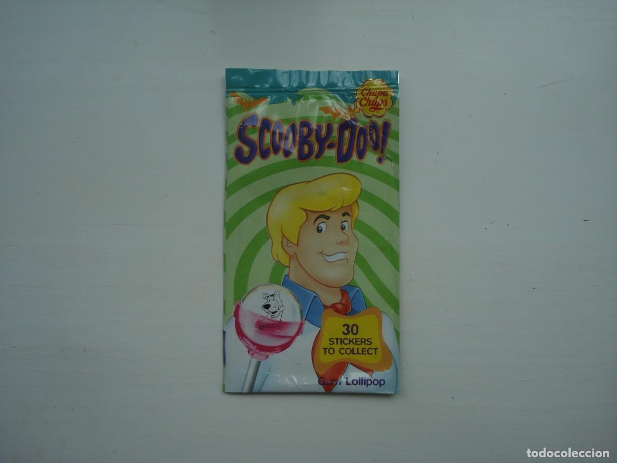 Coleccionismo cromos antiguos: CHUPA CHUPS SCOOBY DOO ENVOLTORIO CROMOS CHICLES! WRAPPER KAUGUMMI BUBBLE GUM!