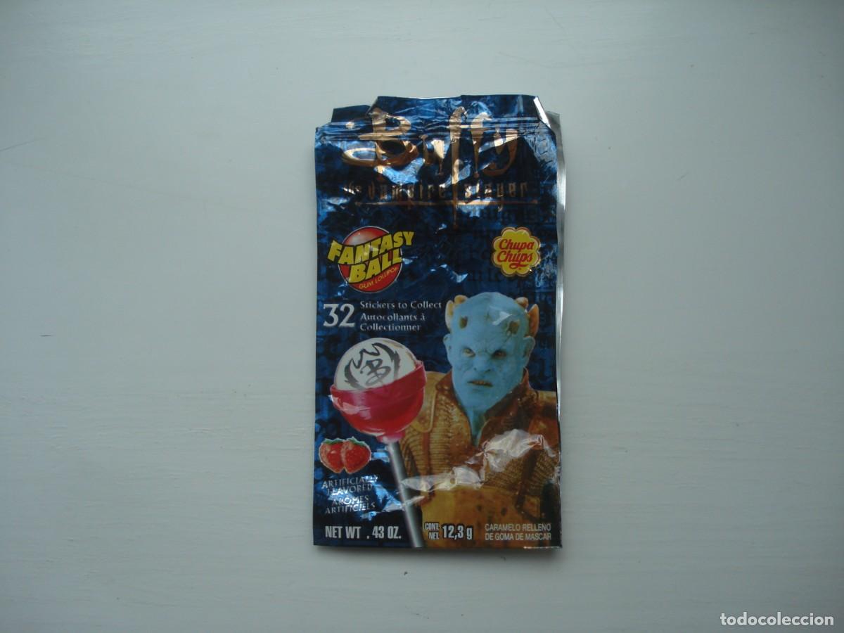 Coleccionismo cromos antiguos: FANTASY BALL CHUPA CHUPS BUFFY VAMPIRE ENVOLTORIO CROMOS CHICLES! WRAPPER KAUGUMMI BUBBLE GUM!