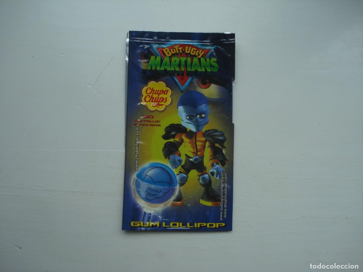 Coleccionismo cromos antiguos: CHUPA CHUPS MARTIANS ENVOLTORIO CROMOS CHICLES! WRAPPER KAUGUMMI BUBBLE GUM!