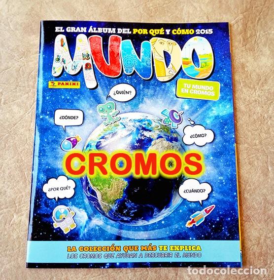 Coleccionismo cromos antiguos: Lote de 99 cromos el gran album del por que y como 2015, panini