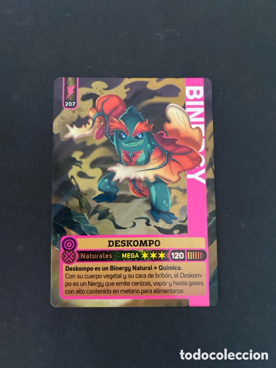 Coleccionismo cromos antiguos: Cromo Nergys N* 207 panini