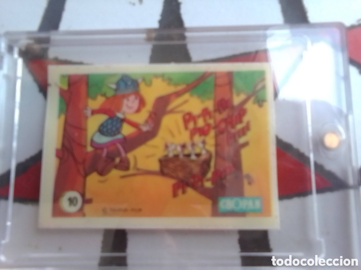 Coleccionismo cromos antiguos: Cromo vickie el vikingo.n 10