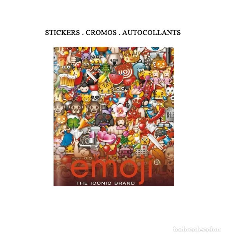 Coleccionismo cromos antiguos: Lote 147 cromos de Emoji iconic brand, panini