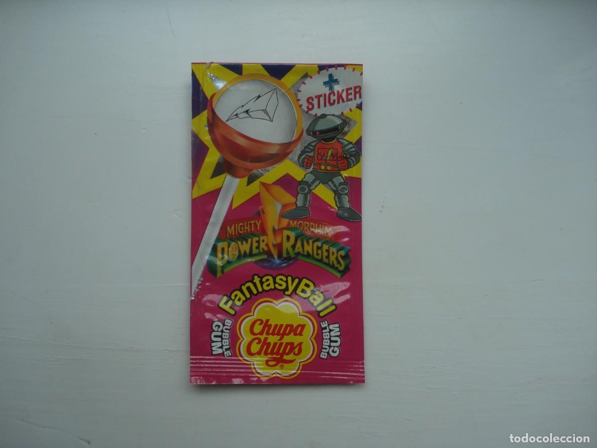 Sammeln alte Sammelbilder: FANTASY BALL CHUPA CHUPS POWER RANGERS ENVOLTORIO CROMOS CHICLES! WRAPPER KAUGUMMI BUBBLE GUM!