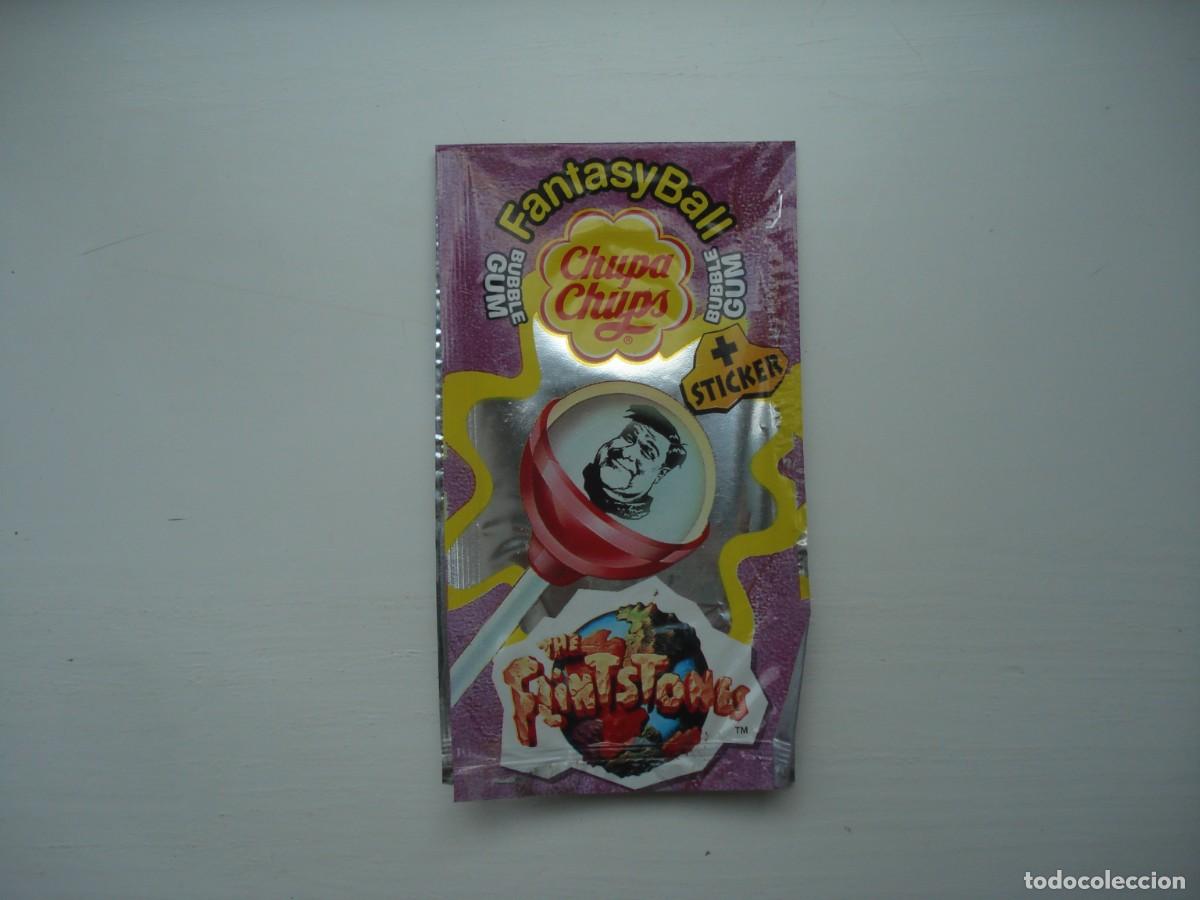Sammeln alte Sammelbilder: FANTASY BALL CHUPA CHUPS FLINTSTONES ENVOLTORIO CROMOS CHICLES! WRAPPER KAUGUMMI BUBBLE GUM!