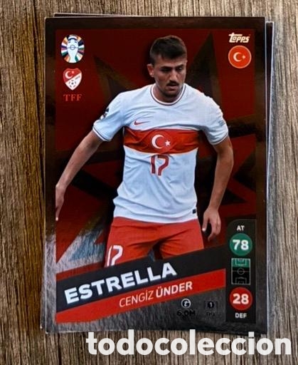 Coleccionismo cromos antiguos: 99 UNDER TURQUIA Topps Match Attax Euro 2024
