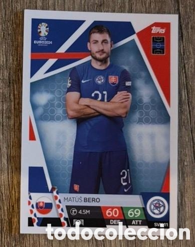 Coleccionismo cromos antiguos: BERO ESLOVAQUIA 11 Topps Match Attax Euro 2024