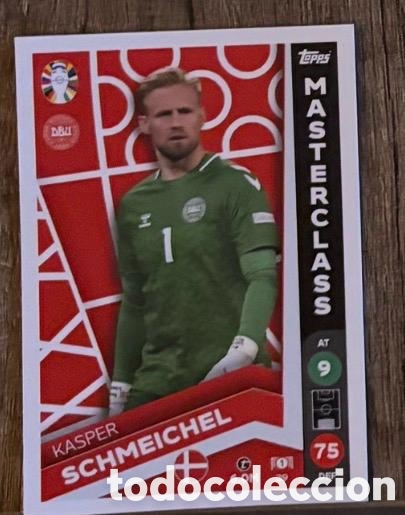 Coleccionismo cromos antiguos: 39 SCHMEICHEL DINAMARCA Topps Match Attax Euro 2024