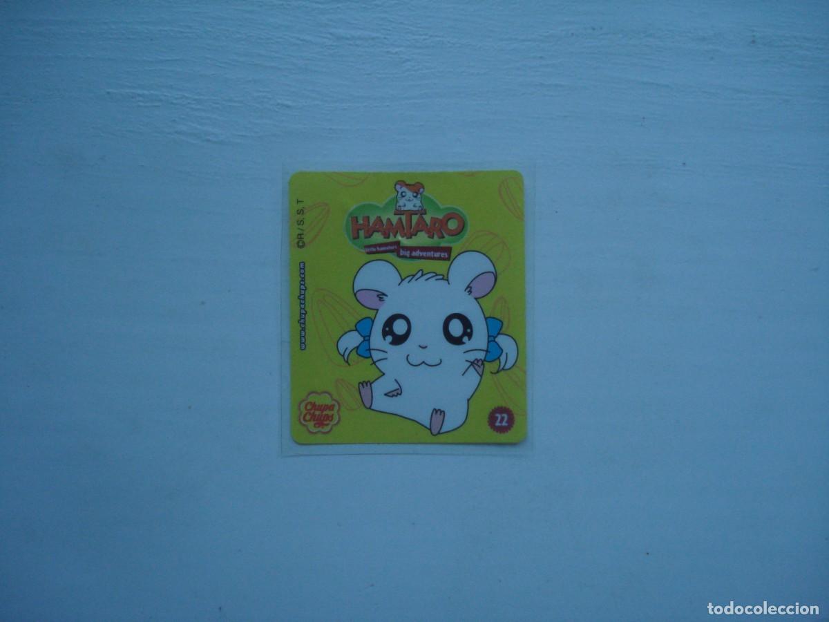 Coleccionismo cromos antiguos: HAMTARO PEGATINA CHUPA CHUPS ENVOLTORIO CROMOS CHICLES! WRAPPER KAUGUMMI BUBBLE GUM!