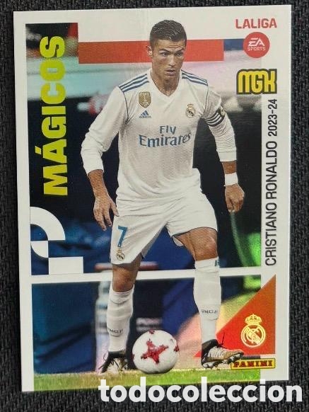 Coleccionismo cromos antiguos: MAGICOS CRISTIANO RONALDO REAL MADRID Panini Megacracks 2023-24