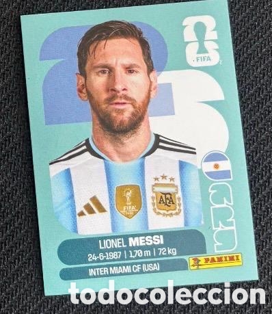Coleccionismo cromos antiguos: LEO MESSI ARGENTINA FIFA WORLD CUP MUNDIAL 2026 STICKER