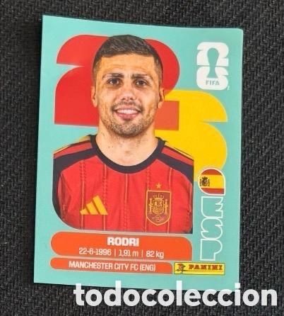Coleccionismo cromos antiguos: RODRI ESPA&Ntilde;A FIFA WORLD CUP MUNDIAL 2026 STICKER