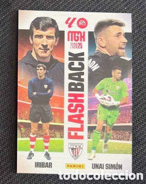 Coleccionismo cromos antiguos: Flashback IRIBAR UNAI SIMON ATHLETIC CLUB Megacracks 24/25 mgk