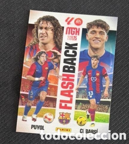 Coleccionismo cromos antiguos: Flashback CUBARSI PUYOL FC BARCELONA Megacracks 24/25 mgk