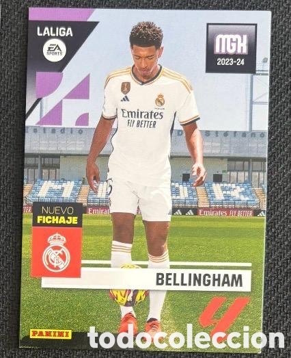 Coleccionismo cromos antiguos: 442 JUDE BELLINGHAM REAL MADRID NUEVO FICHAJE Panini Megacracks 2023-24