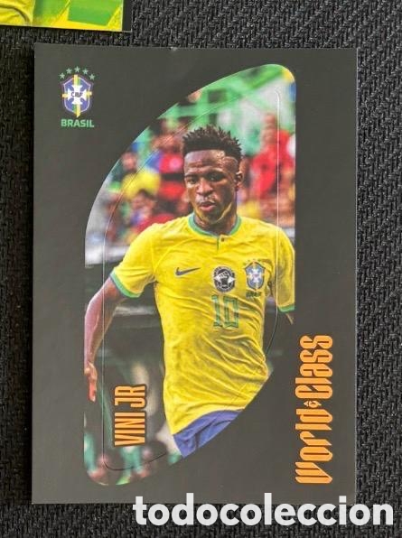 Coleccionismo cromos antiguos: VINICIUS JUNIOR VINI JR BRASIL PANINI WORLD CLASS 2024