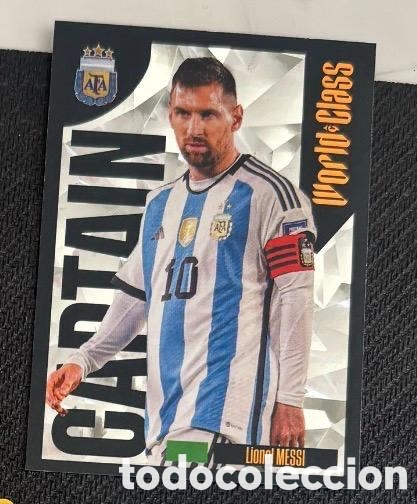 Coleccionismo cromos antiguos: 172 LEO MESSI ARGENTINA CAPTAIN PANINI WORLD CLASS 2024