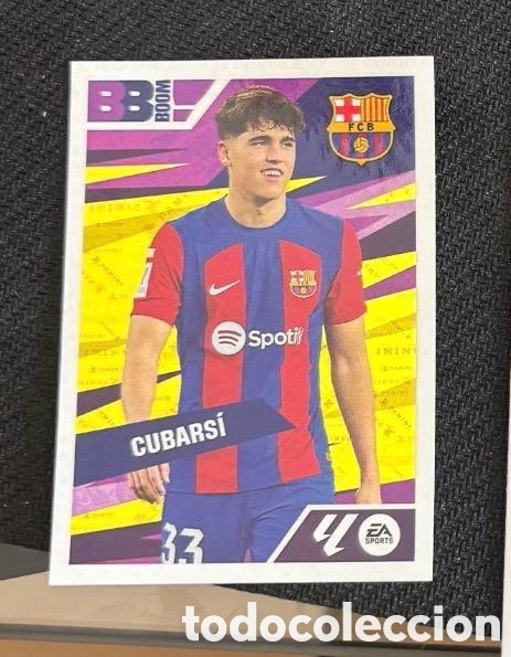 Coleccionismo cromos antiguos: CUBARSI FC BARCELONA BABY BOOM LIGA ESTE 2024 2025