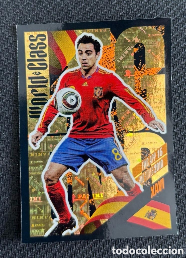 Coleccionismo cromos antiguos: XAVI HERNANDEZ ESPA&Ntilde;A PANINI WORLD CLASS 2024