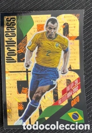 Coleccionismo cromos antiguos: CAFU BRASIL PANINI WORLD CLASS 2024
