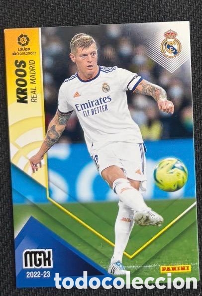 Coleccionismo cromos antiguos: KROOS REAL MADRID Panini Megacracks 2022 2023