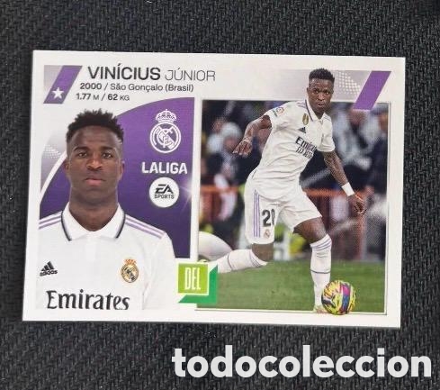 Coleccionismo cromos antiguos: VINICIUS JUNIOR VINI JR REAL MADRID Panini Liga Este 2023 2024
