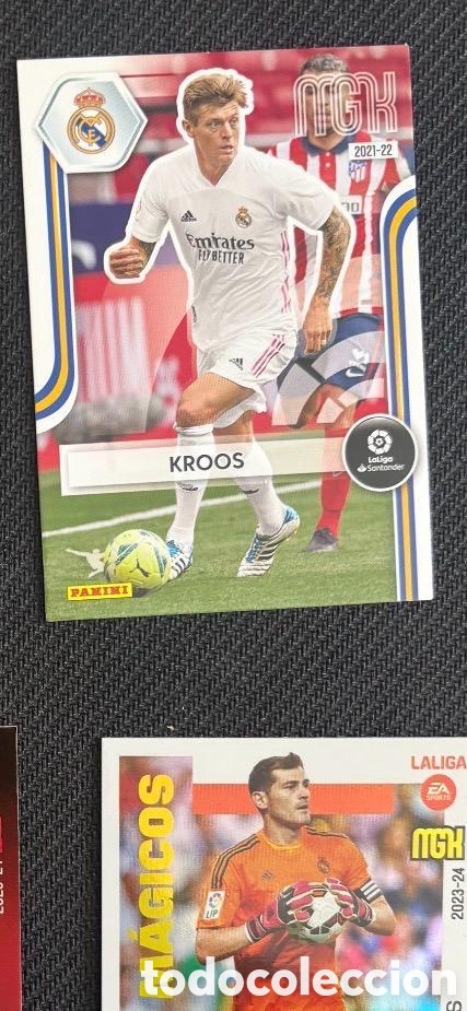 Coleccionismo cromos antiguos: KROOS REAL MADRID MGK MEGACRACKS 21 22