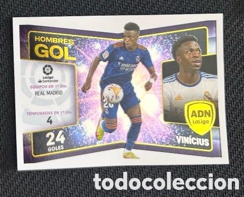 Coleccionismo cromos antiguos: VINICIUS JUNIOR VINI JR ADN LA LIGA HOMBRES GOL REAL MADRID LIGA ESTE 22 23