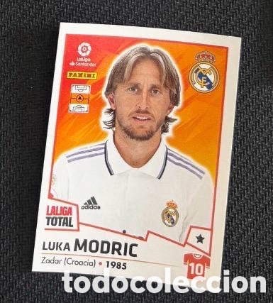 Coleccionismo cromos antiguos: MODRIC REAL MADRID Panini LaLiga Total 2022 2023