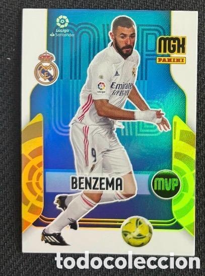 Coleccionismo cromos antiguos: 361 BENZEMA REAL MADRID MVP MEGACRACKS MGK 21 22