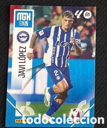 Coleccionismo cromos antiguos: JAVI LOPEZ ALAVES MGK 24 25 2024 2025 LA LIGA MEGACRACKS
