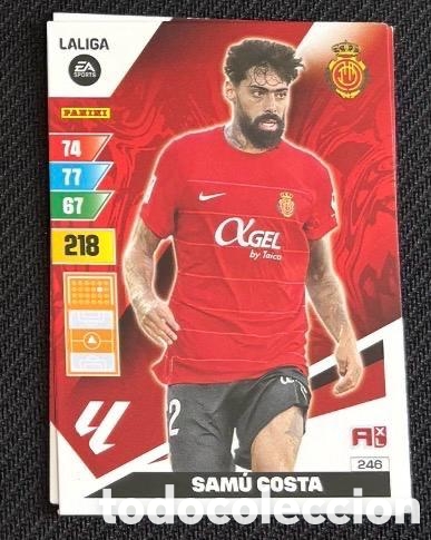 Coleccionismo cromos antiguos: 246 SAMU COSTA MALLORCA ADRENALYN XL CARTA CROMO 2023 2024