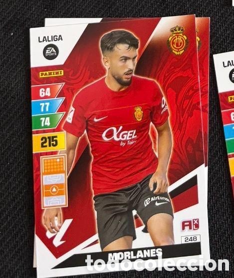 Coleccionismo cromos antiguos: 248 MORLANES MALLORCA ADRENALYN XL CARTA CROMO 2023 2024