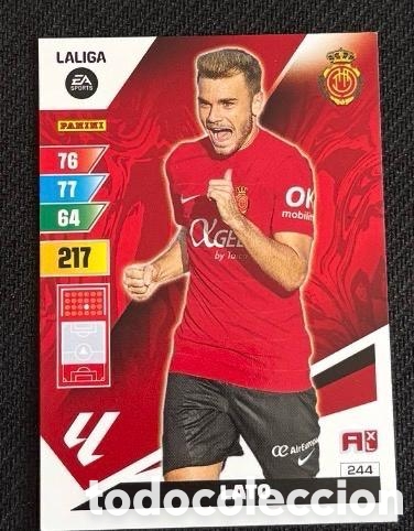 Coleccionismo cromos antiguos: 244 LATO MALLORCA ADRENALYN XL CARTA CROMO 2023 2024