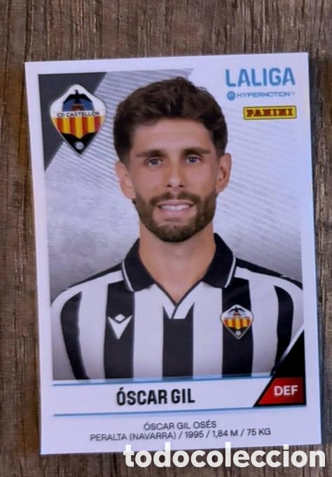 Coleccionismo cromos antiguos: Oscar Gil Castell&oacute;n LaLiga Hypermotion 2024 2025