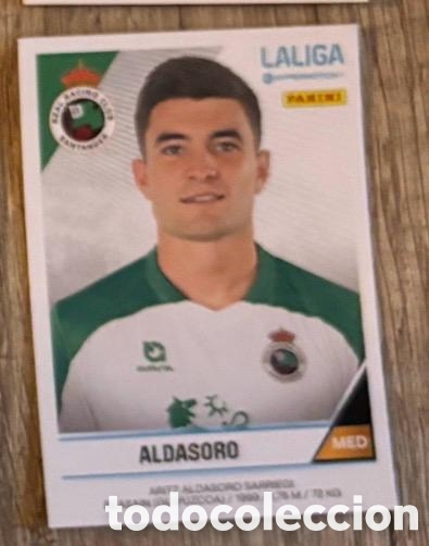 Coleccionismo cromos antiguos: Aldasoro Racing Club LaLiga Hypermotion 2024 2025