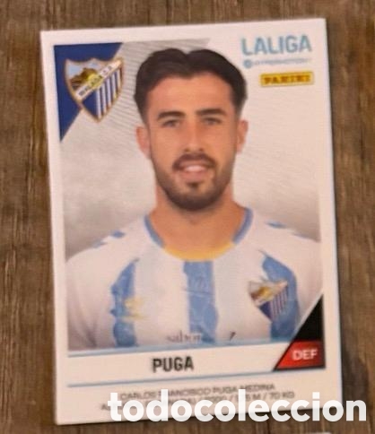 Coleccionismo cromos antiguos: Puga M&aacute;laga LaLiga Hypermotion 2024 2025