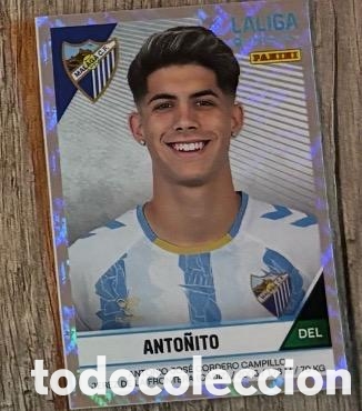 Coleccionismo cromos antiguos: Anto&ntilde;ito M&aacute;laga holo LaLiga Hypermotion 2024 2025