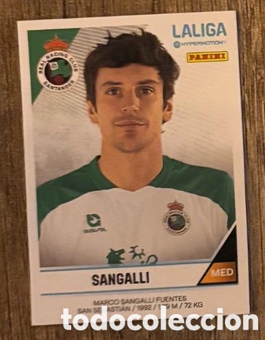 Coleccionismo cromos antiguos: Sangalli Racing Club LaLiga Hypermotion 2024 2025
