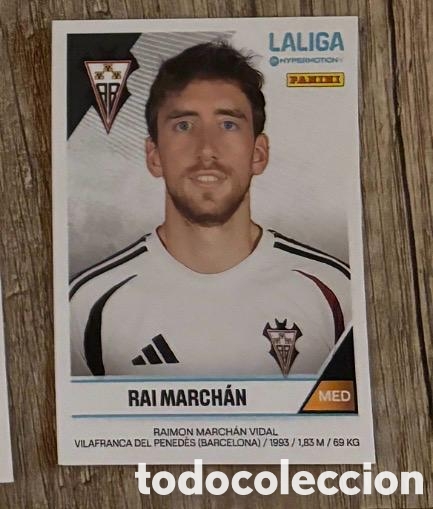 Coleccionismo cromos antiguos: Rai Marchan Albacete LaLiga Hypermotion 2024 2025