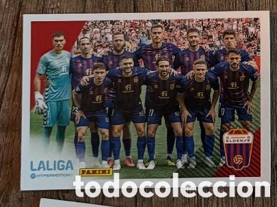 Coleccionismo cromos antiguos: Alineaci&oacute;n Eldense LaLiga Hypermotion 2024 2025